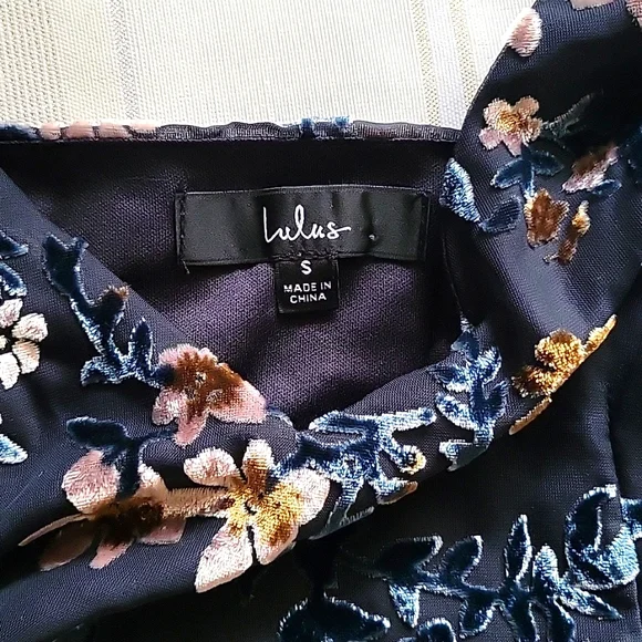 Lulu's Asymmetrical Floral Dress - Picture 6 of 11